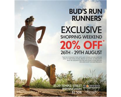 Bud's Run Up and Running